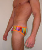 Low Rise Swim Briefs with contoured pouch : C2F79