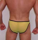 Men's See-Thru Power Net Brief : C2F15
