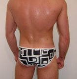 Low Rise Enhancing Swim Brief 60s Print : C2F85