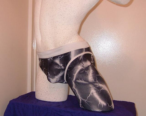 Y back jock brief with built in compression sock : C2FA4