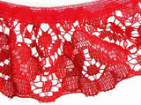lace trim on Mens chiffon and lace negligee